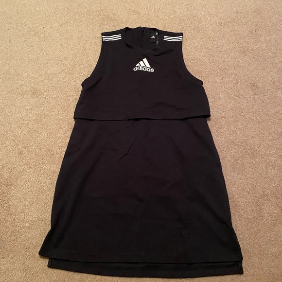 NWOT Adidas Game and Go Navy dress - Picture 8 of 11